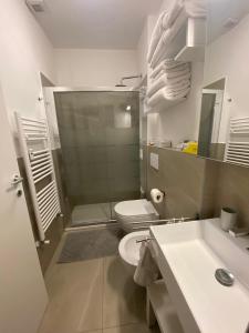 Koupelna v ubytování Katia's Home