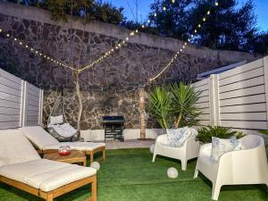 A seating area at Casa vacanza Ferrara IUN P5547