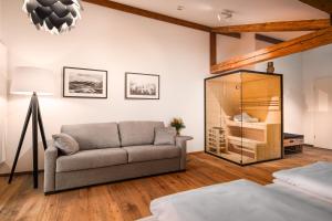 Postel nebo postele na pokoji v ubytování Terofal Hotel Schliersee - Komplett neu renoviert