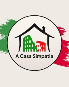 um logótipo para uma casa simpira em A Casa Simpatia Roma em Roma