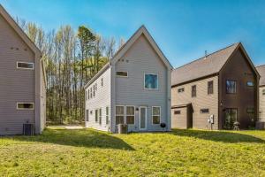 Bygningen som feriehuset ligger i