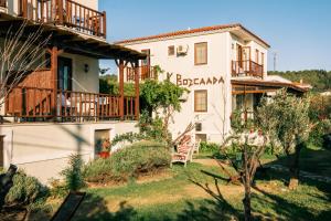 Budova, kde se bed and breakfast nachází