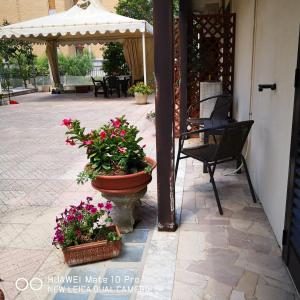 Patio nebo venkovní prostory v ubytování Casa Maddalena family