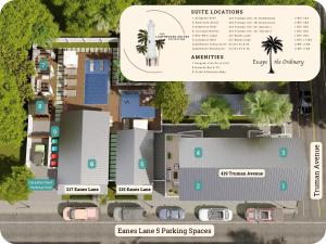 Majutuskoha Lighthouse Suites Collection korruse plaan