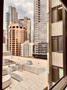 Nespecifikovaný výhled na destinaci Melbourne nebo výhled na město při pohledu z apartmánu