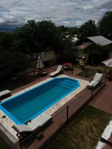 A piscina localizada em Cabañas y Hostal Las Marias ou nos arredores