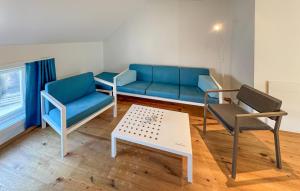 Χώρος καθιστικού στο Lovely Apartment In Søgne With Wifi