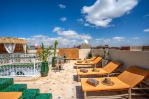 Balkón nebo terasa v ubytování Yacouta Riad and Spa