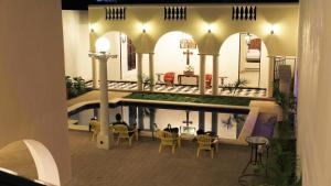 Restaurace v ubytování Hotel Hacienda Margot