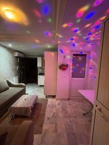 Posezení v ubytování Appartement s1 vue mer à la marsa