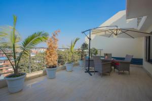 Μπαλκόνι ή βεράντα στο OYO 262 Hotel Kumari