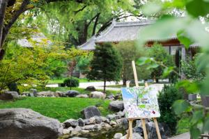 北京小湯一瓢温泉度假酒店室外花園
