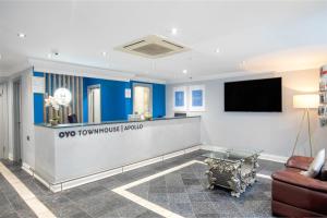 TV a/nebo společenská místnost v ubytování Townhouse Apollo, Hyde Park