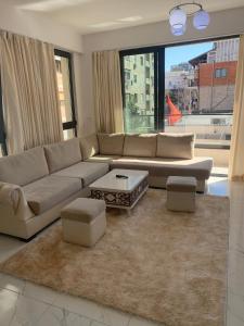 Ruang duduk di Vila Leon private