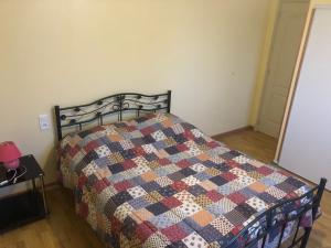 Postel nebo postele na pokoji v ubytování Gîte Argouges