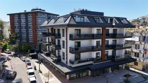 Bygningen som lejligheden ligger i