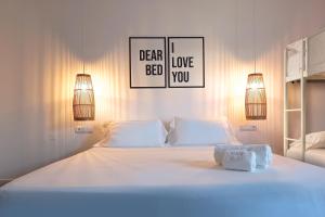 Postel nebo postele na pokoji v ubytování Hostal Boutique Bajío