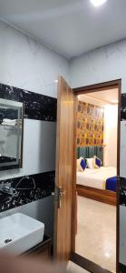 Kuchyň nebo kuchyňský kout v ubytování Hotel Agra Hotel Grand View