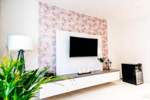 TV a/nebo společenská místnost v ubytování Ubytování U Jany