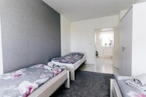 Postel nebo postele na pokoji v ubytování Ubytování U Jany
