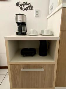 Dapur atau dapur kecil di Varandas Premium flat