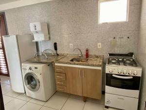Dapur atau dapur kecil di Varandas Premium flat