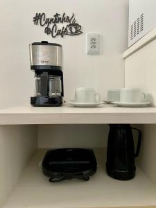 Dapur atau dapur kecil di Varandas Premium flat
