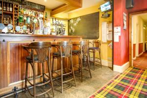 Lounge nebo bar v ubytování OYO Glenpark Hotel, Ayr Central + 24 fotografií