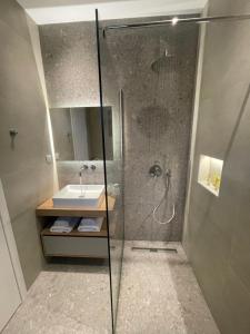 Koupelna v ubytování Tsanta house + 23 fotografií