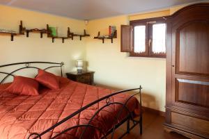 Giường trong phòng chung tại Tuscany House Villa Lia +17 ảnh