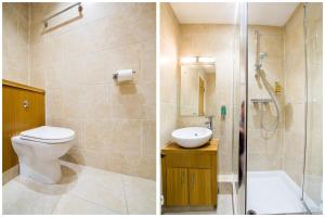 Koupelna v ubytování OYO Imperial Hotel