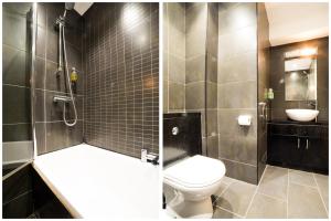 Koupelna v ubytování OYO Imperial Hotel
