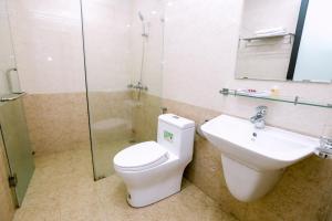 Koupelna v ubytování Tuan Anh Hotel