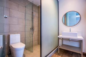 Koupelna v ubytování OYO 89576 Mokka Hotel
