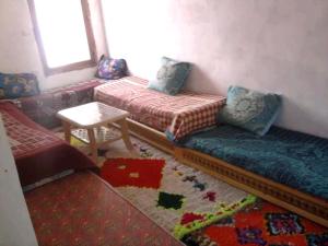 Posezení v ubytování Gîte du lac chez bennouri
