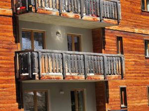 Balcone o terrazza di Wohnung GREPPON NEND200 Ski in and Ski out