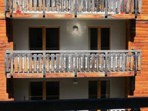 Balcone o terrazza di Wohnung GREPPON NEND200 Ski in and Ski out