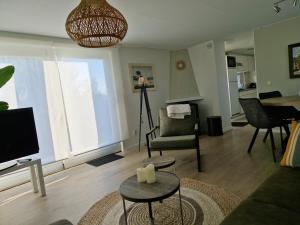 TV a/nebo společenská místnost v ubytování Chalet T18