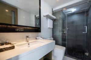 Vannituba majutusasutuses Huizhou Xunliao Bay Qingpu Hotel