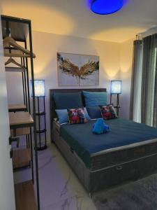 a bedroom with a bed and a bunk bed at Miliva Apartments in Vir +10 photos