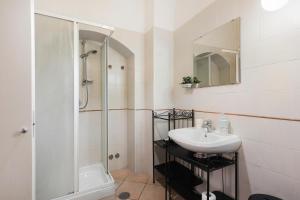 Koupelna v ubytování B&B Verdi