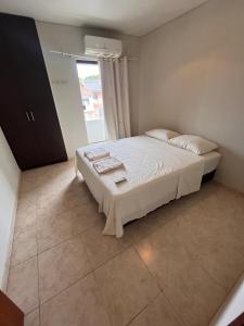 Postel nebo postele na pokoji v ubytování Duplex a metros del the aeropuerto + 15 fotografií