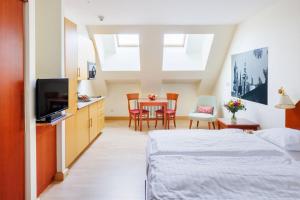 Kuchyňa alebo kuchynka v ubytovaní Hapimag Apartments Prague + 11 fotografií