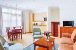 Kuchyňa alebo kuchynka v ubytovaní Hapimag Apartments Prague
