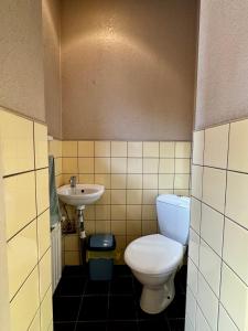 Koupelna v ubytování Vecpilsētas hostelis + 11 fotografií