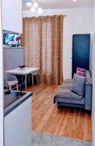 TV a/nebo společenská místnost v ubytování Trouville Palace, chez Margot