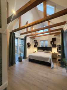 Ένα ή περισσότερα κρεβάτια σε δωμάτιο στο Luxury Nature Retreat +78 φωτογραφίες