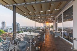 Balkón nebo terasa v ubytování Montebelo Girassol Maputo Hotel