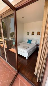 Ένα ή περισσότερα κρεβάτια σε δωμάτιο στο Villa Klong Khong Hill 1 +31 φωτογραφίες