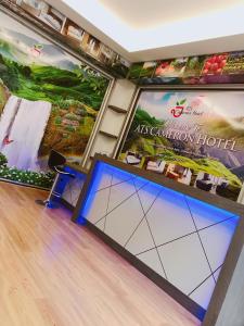 TV a/nebo společenská místnost v ubytování ATS Cameron Hotel & Apartments
